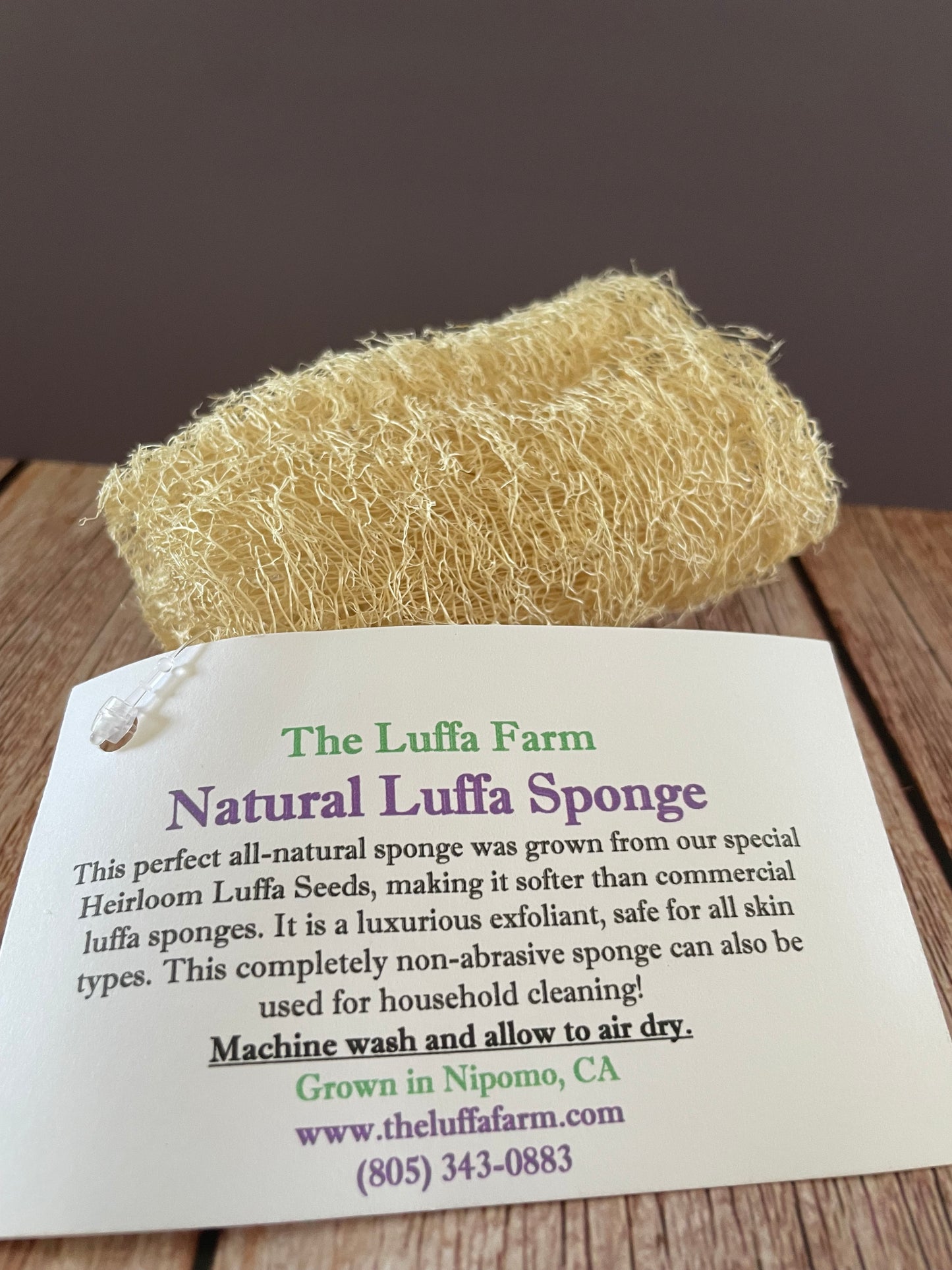 Homegrown Luffa