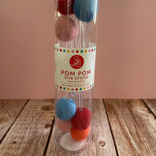 Pom Pom Stir Sticks