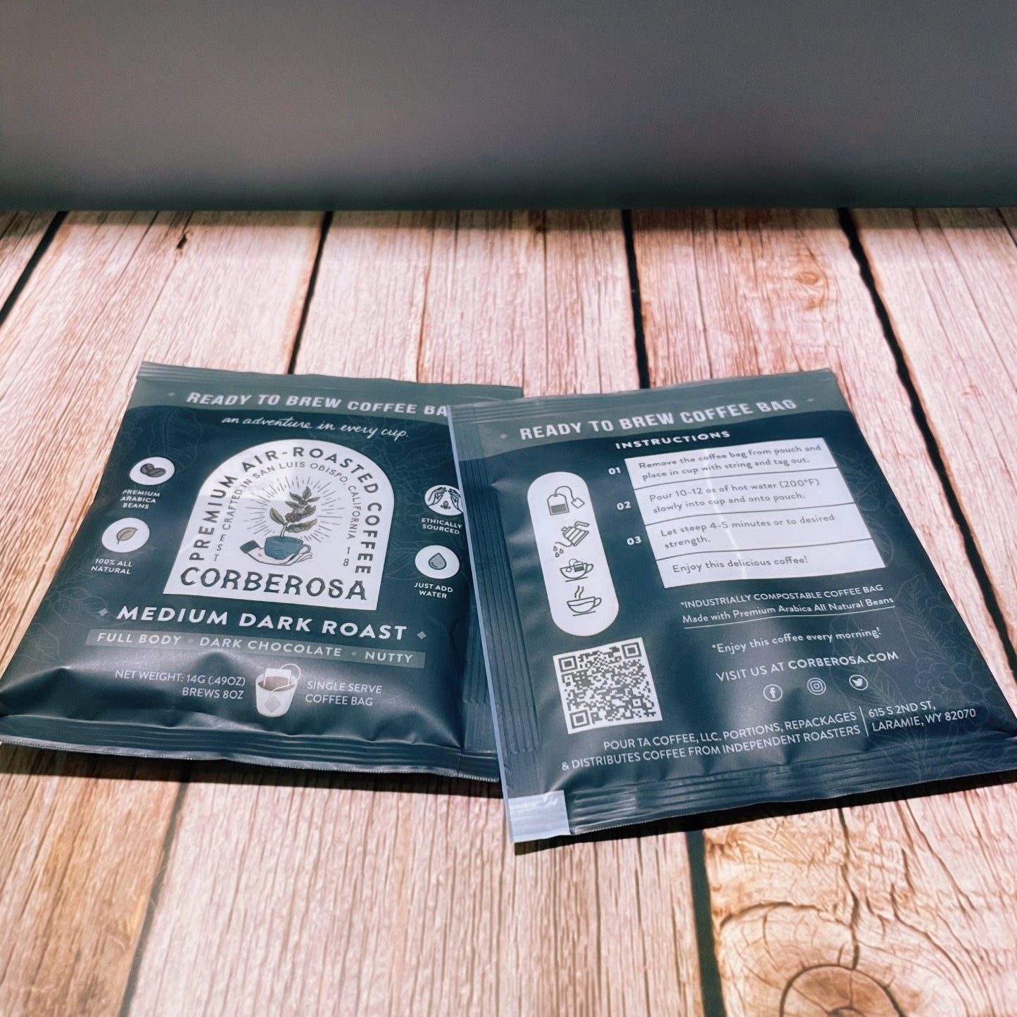 ☕️ Corberosa Ready to Brew Coffee Bag