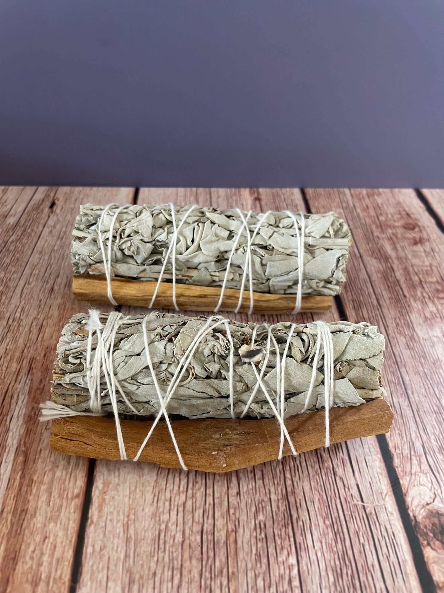 California White Sage & Peruvian Palo Santo Smudge Bundle