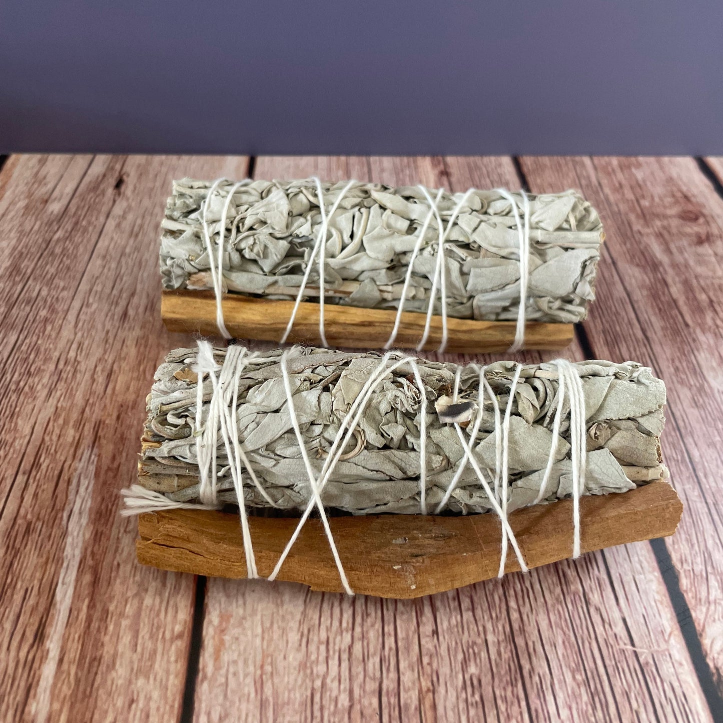 California White Sage & Peruvian Palo Santo Smudge Bundle