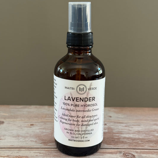 Maitri Verde Lavender Hydrosol – 100% Pure & Locally Distilled