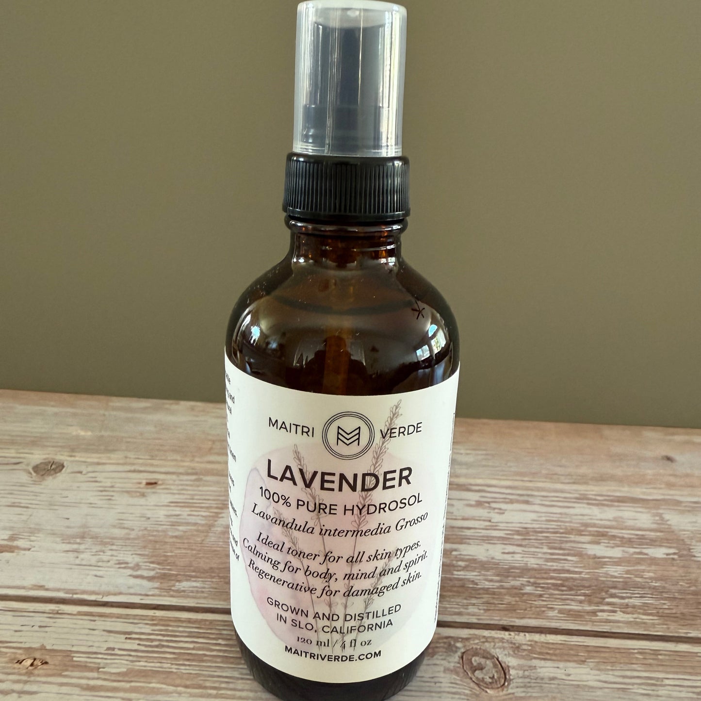 Maitri Verde Lavender Hydrosol – 100% Pure & Locally Distilled