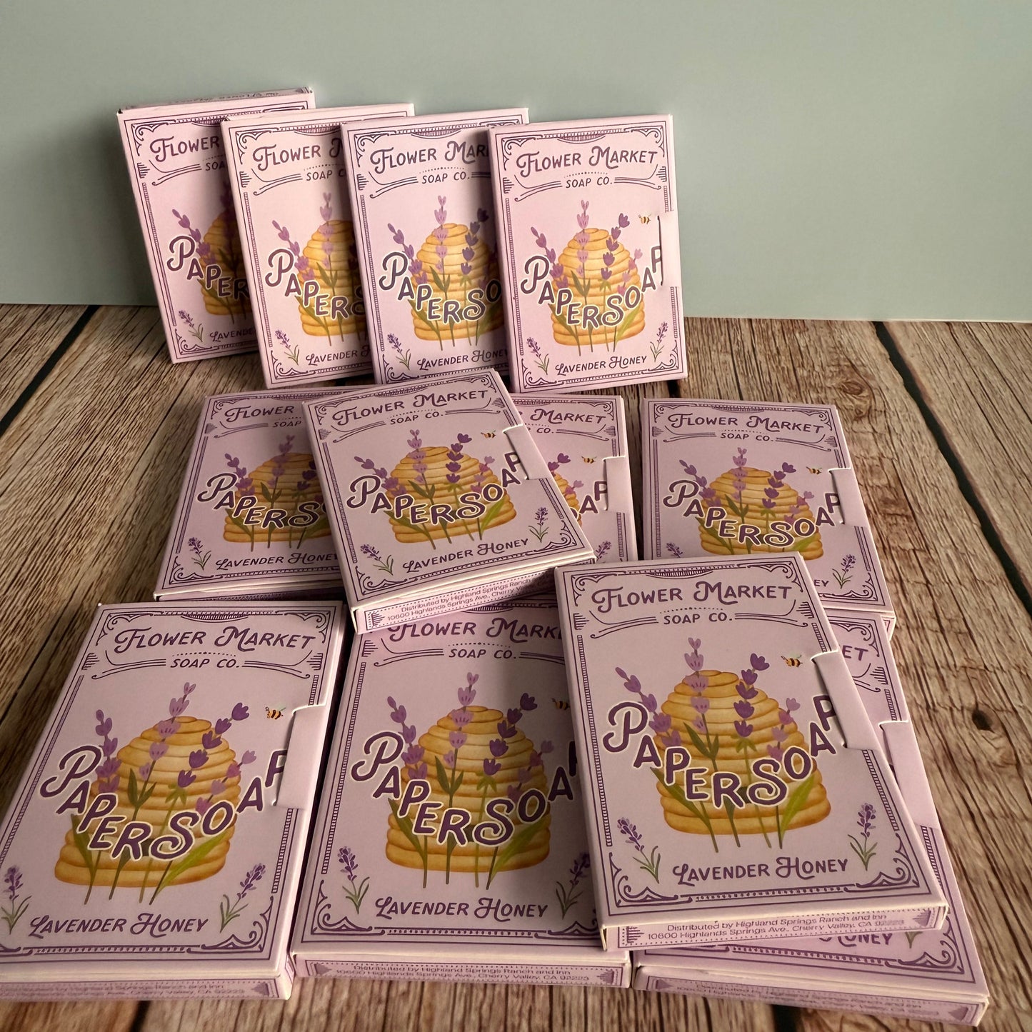 Flower Market Paper Soap (Lavender Honey)
