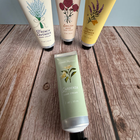 🌼 Flower Market Hand Creams – 1 oz Tubes