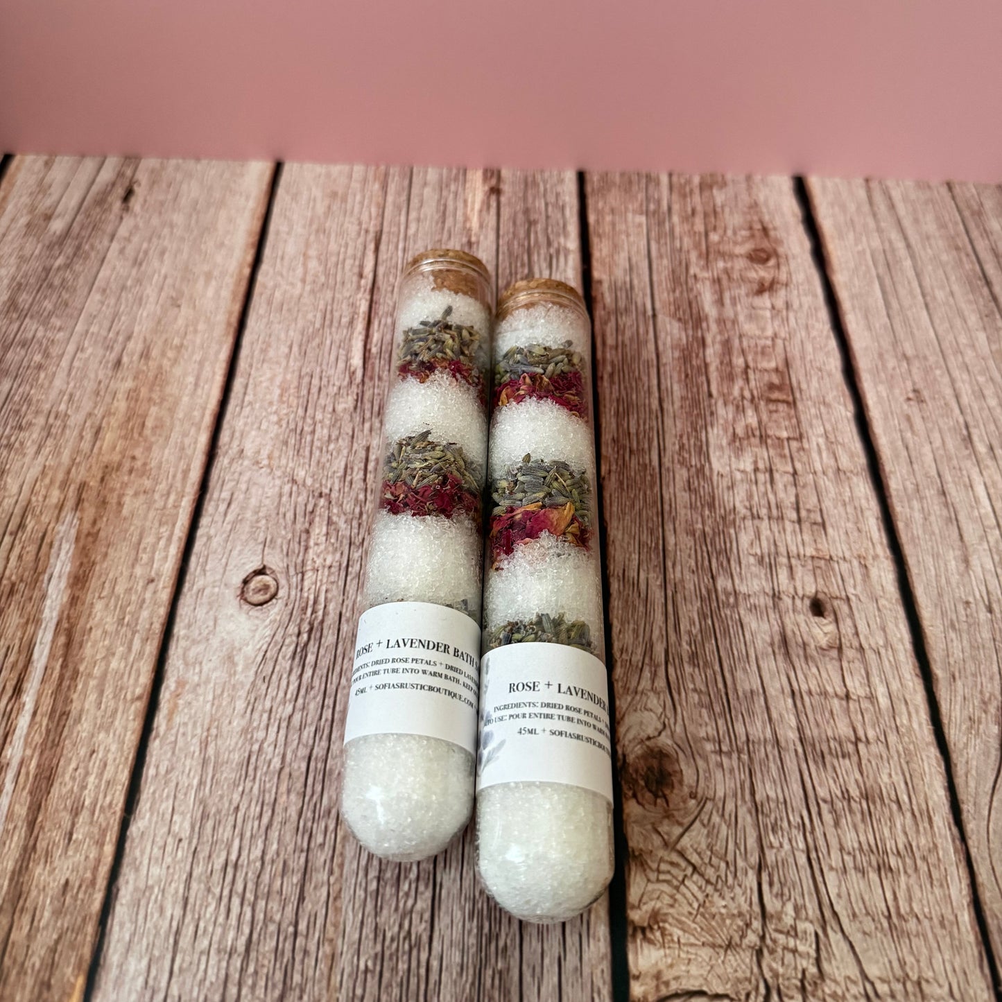 Rose + Lavender Bath Salts
